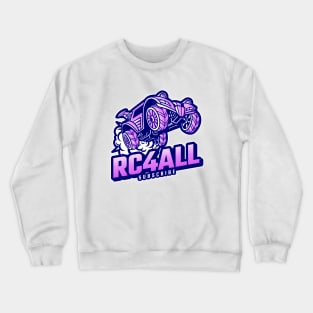 Logo in Pink Crewneck Sweatshirt